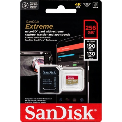 SanDisk microSDXC UHS-I U3 256 GB SDSQXAV-256G-GN6MA